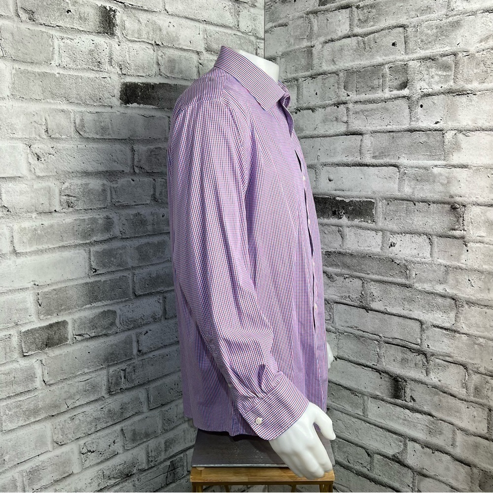 Lauren Ralph Lauren Slim Fit Gingham Print Dress Shirt - Picture 3 of 6